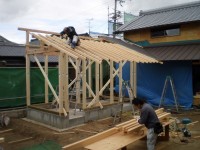 増築棟が徐々に1