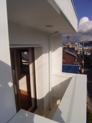 3階バルコニーからの景色